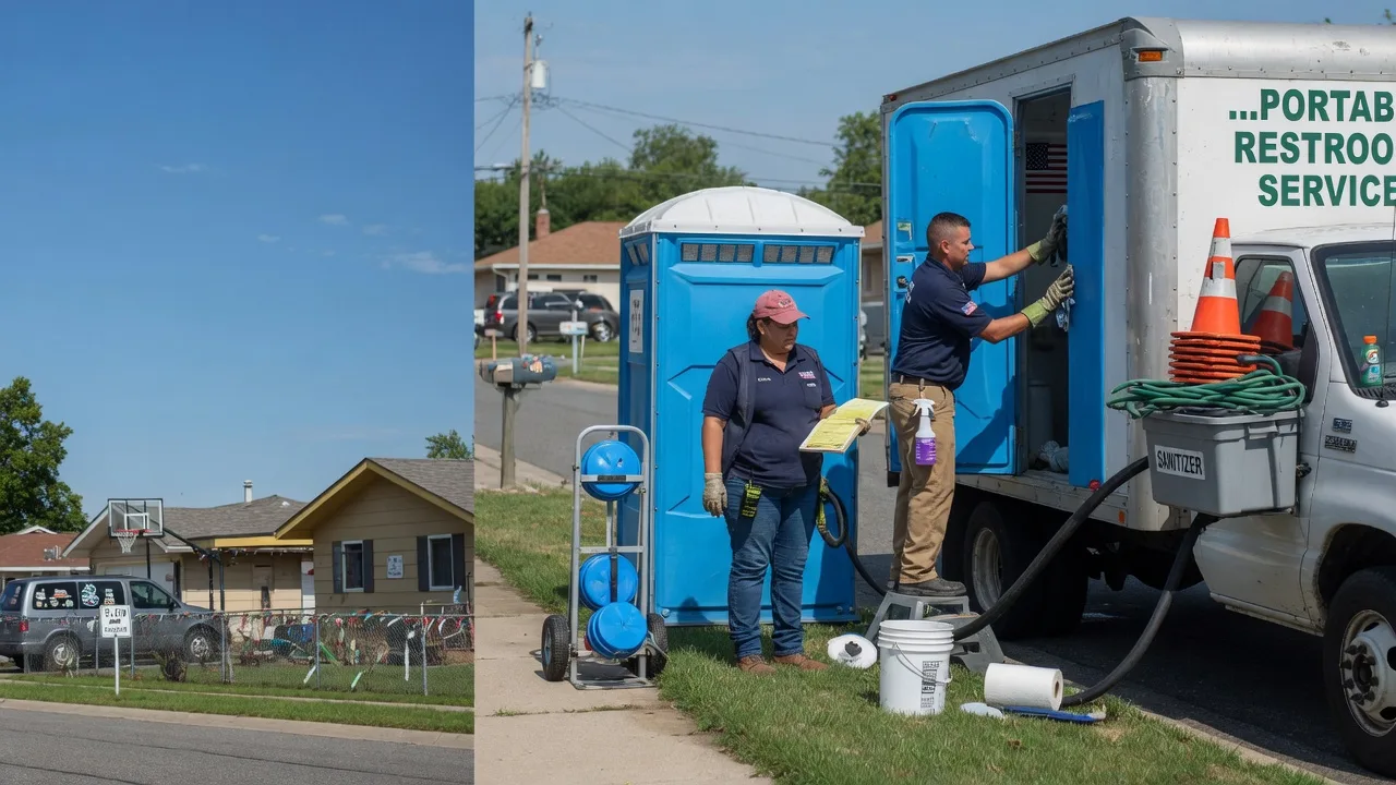 Portable Toilet Rental in East Peoria, IL near me
